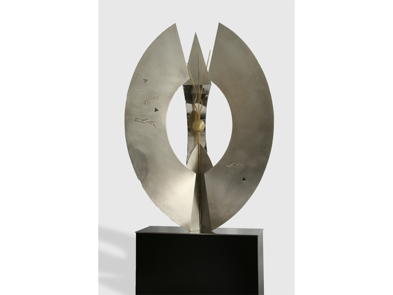  |REFLEJOS | W52 X D52 XH82 cm stainless and brass Ed. 3 