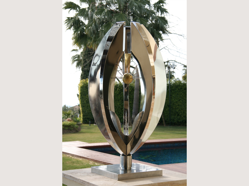  Marbella art contemporary steel commissioned 